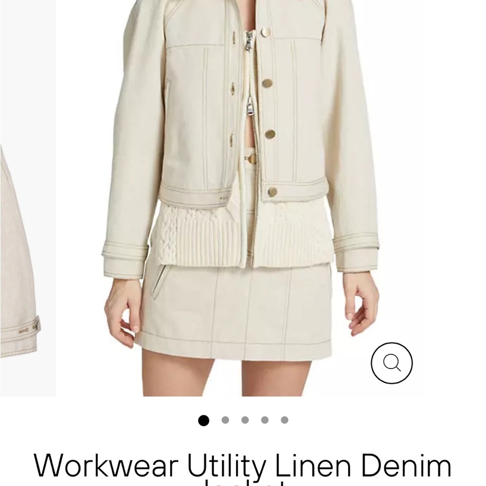 3.1 Phillip Lim Cream Utility Jacket
